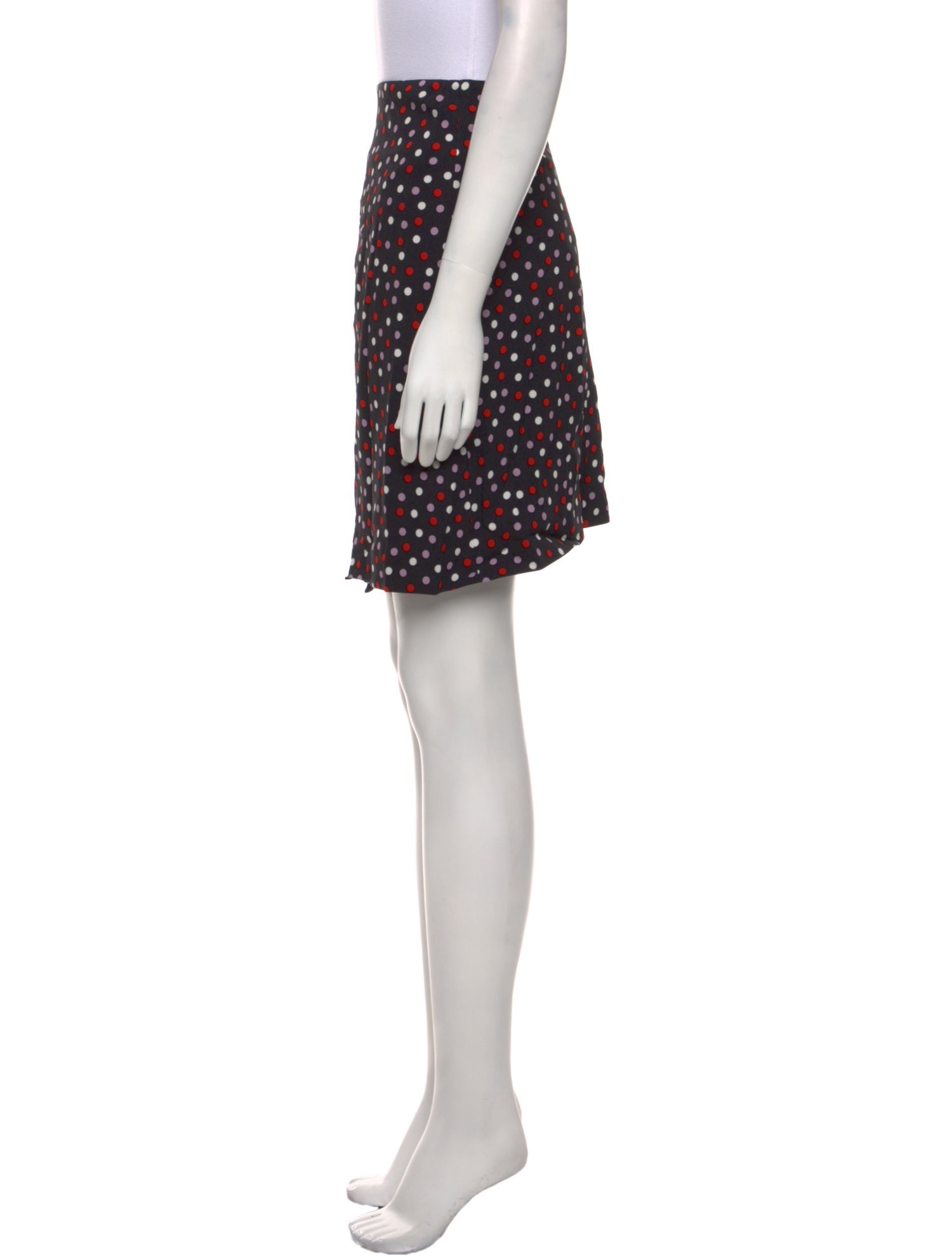 Philosophy di Lorenzo Serafini Polka Dot Print Mini Skirt w/ Tags