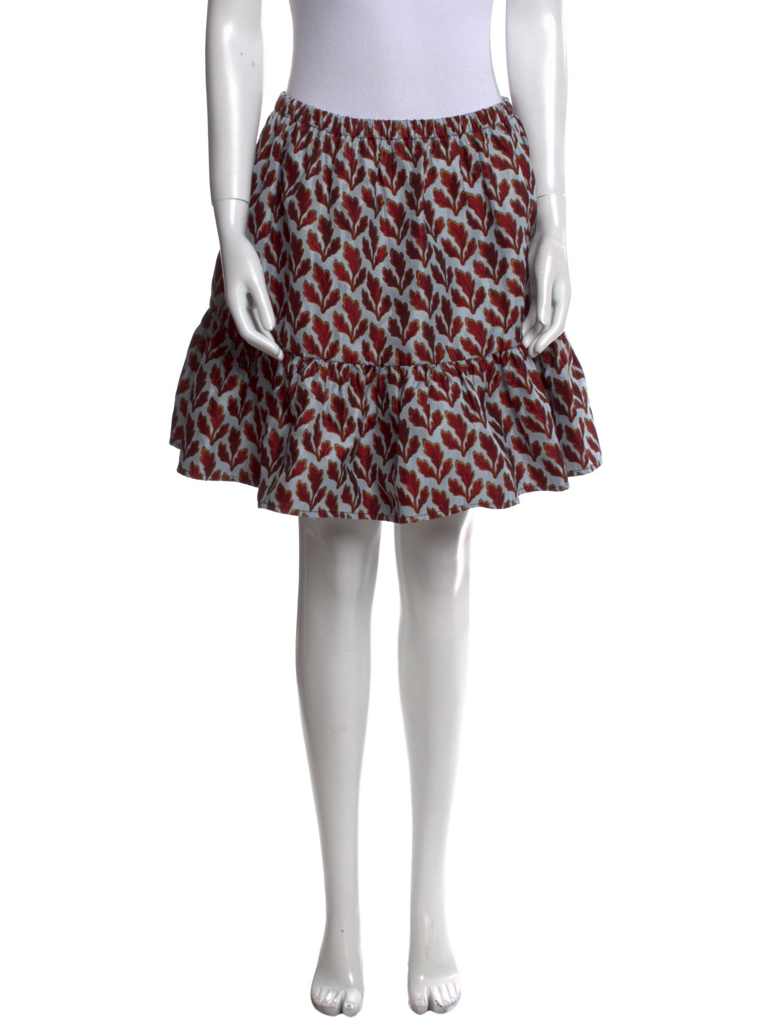 Philosophy di Lorenzo Serafini Printed Mini Skirt w/ Tags
