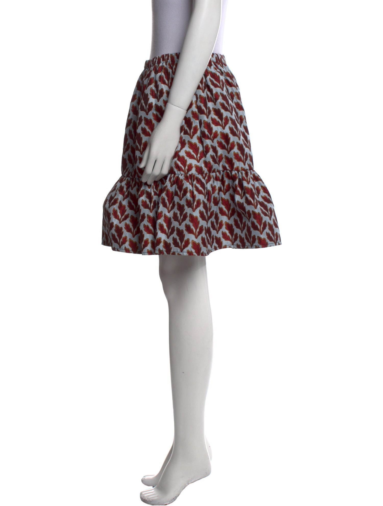 Philosophy di Lorenzo Serafini Printed Mini Skirt w/ Tags