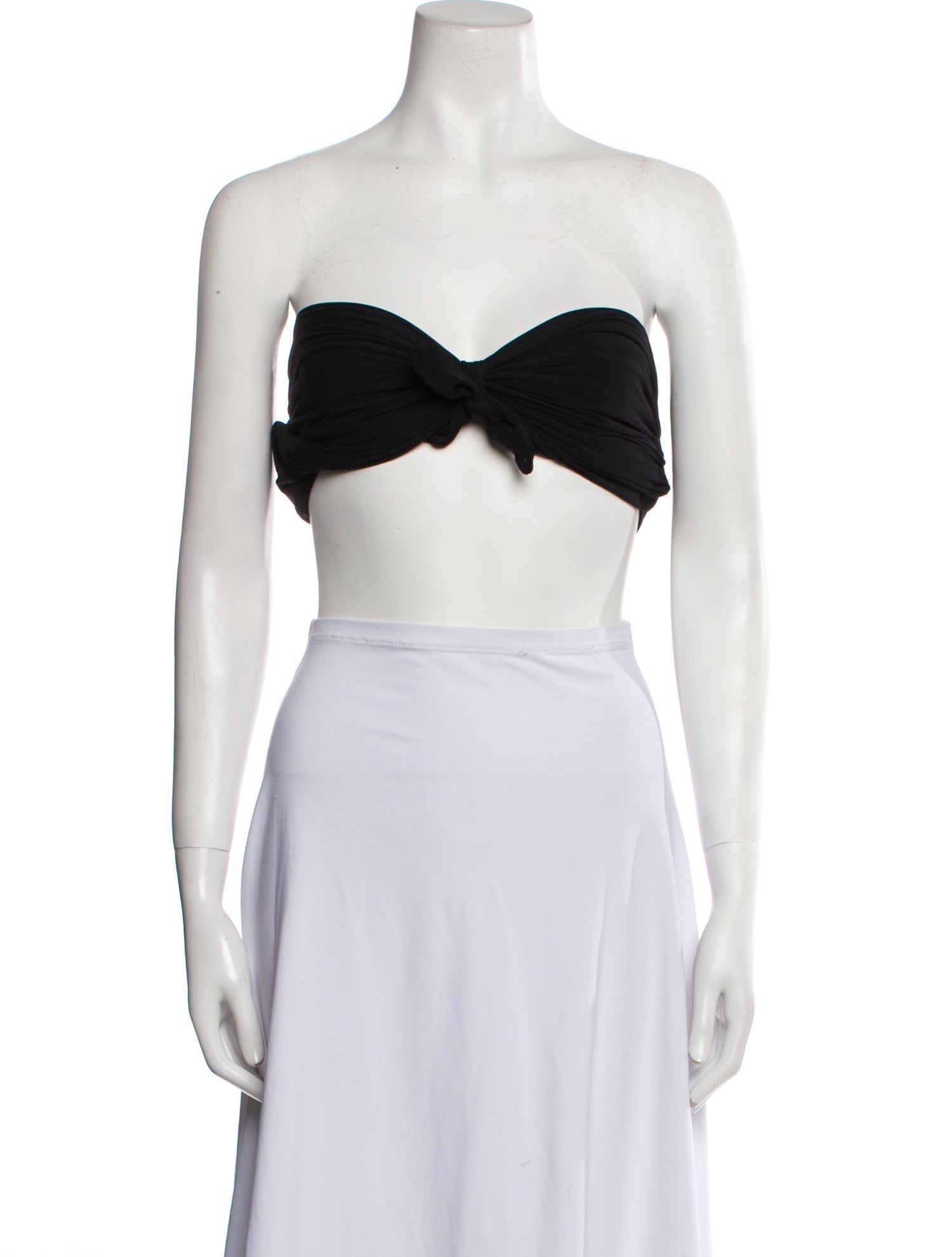 Philosophy di Lorenzo Serafini Strapless Crop Top