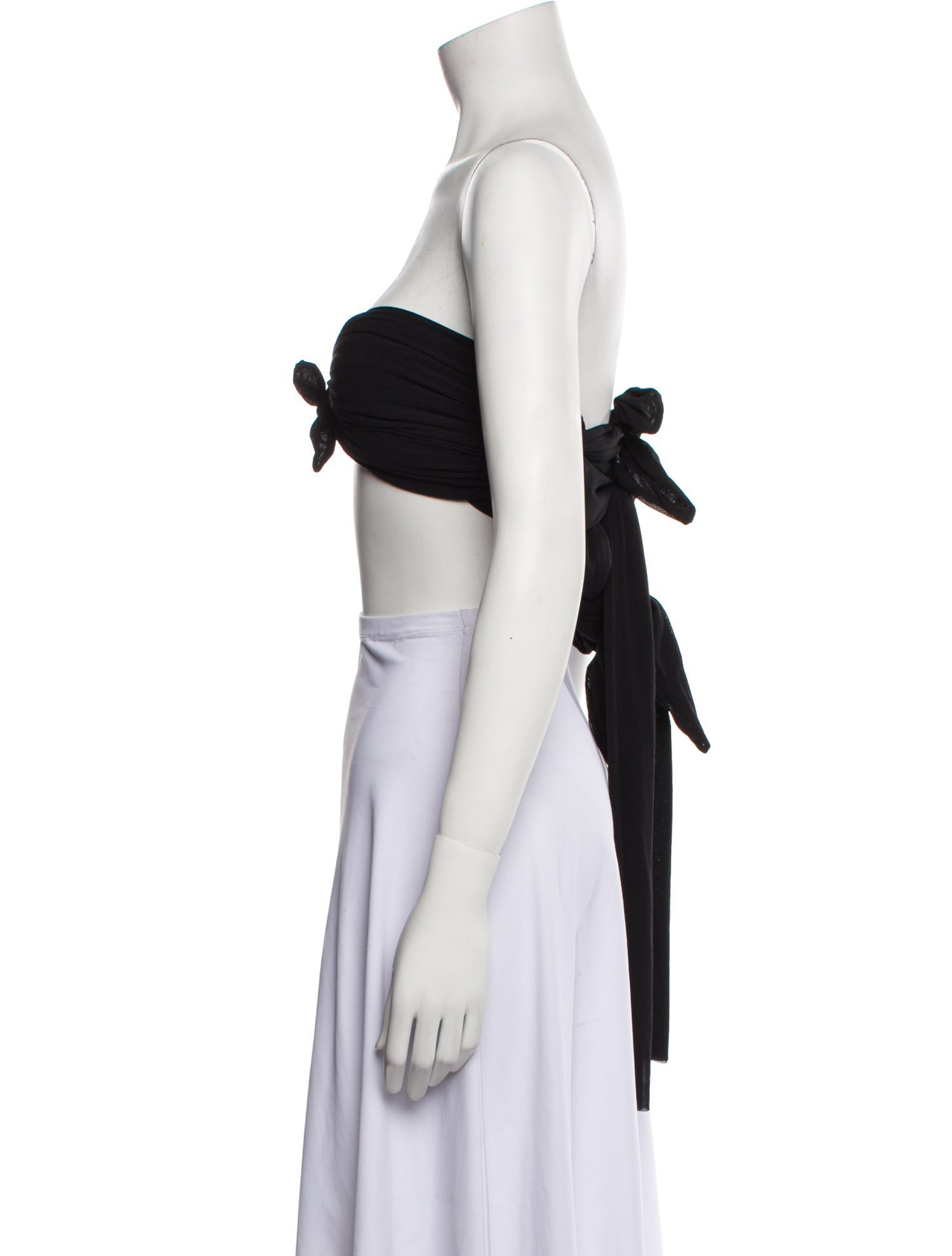 Philosophy di Lorenzo Serafini Strapless Crop Top