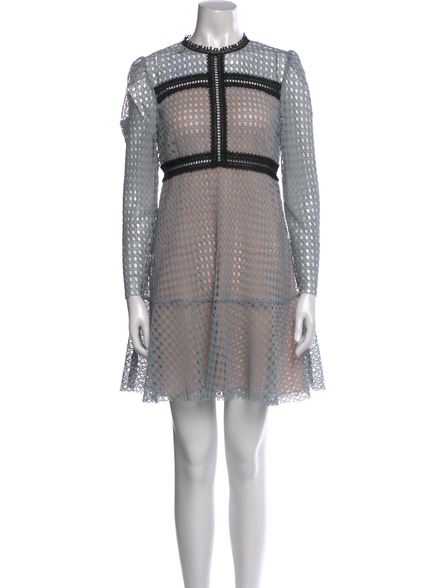 Philosophy di Lorenzo Serafini Lace Pattern Midi Length Dress w/ Tags