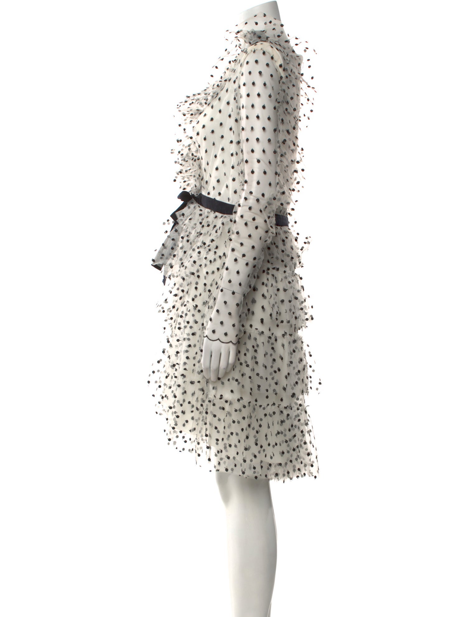 Philosophy di Lorenzo Serafini Polka Dot Print Knee-Length Dress