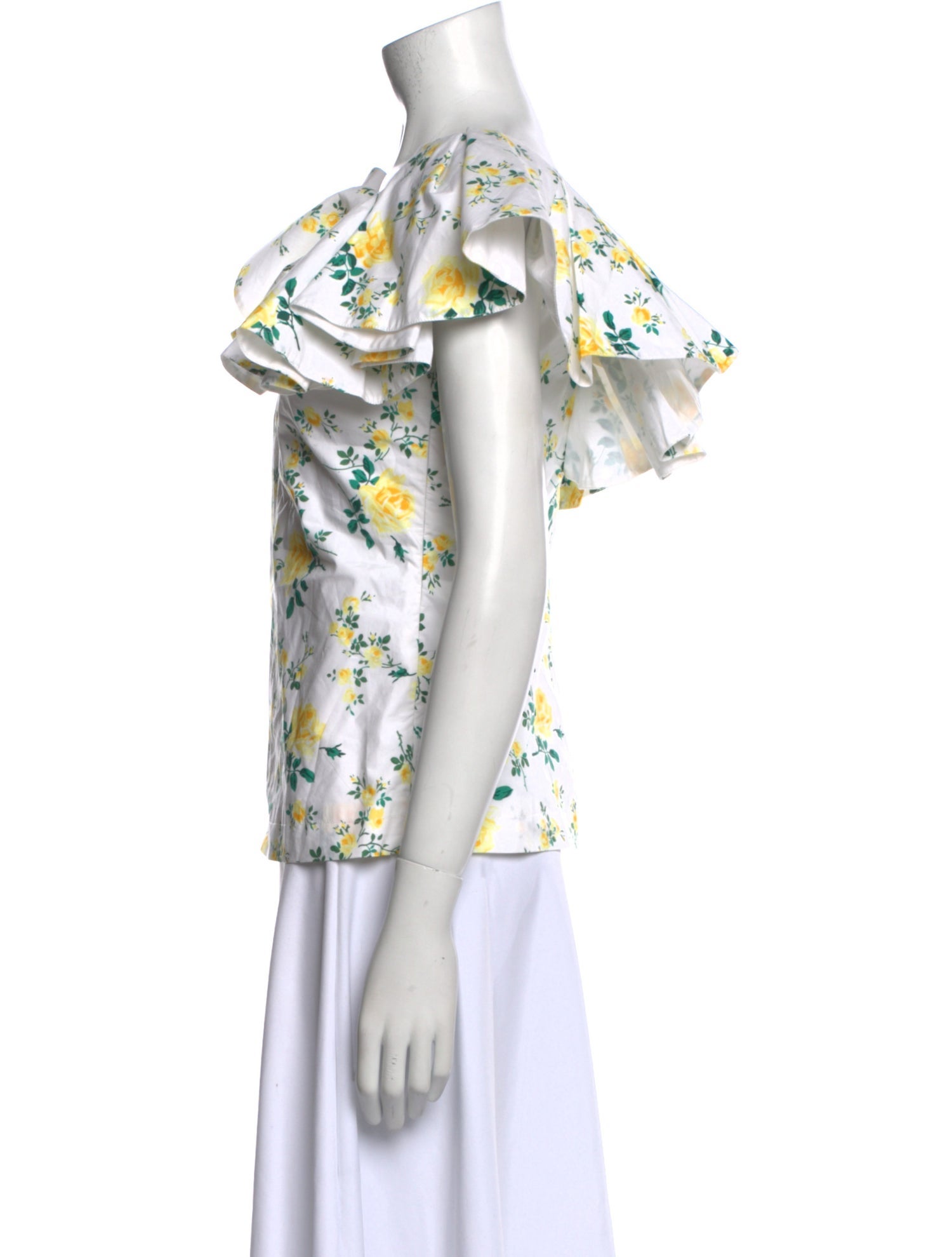 Philosophy di Lorenzo Serafini Floral Print V-Neck Blouse