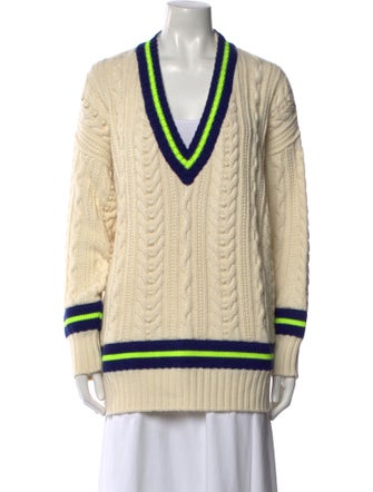 Philosophy di Lorenzo Serafini Virgin Wool Striped Sweater