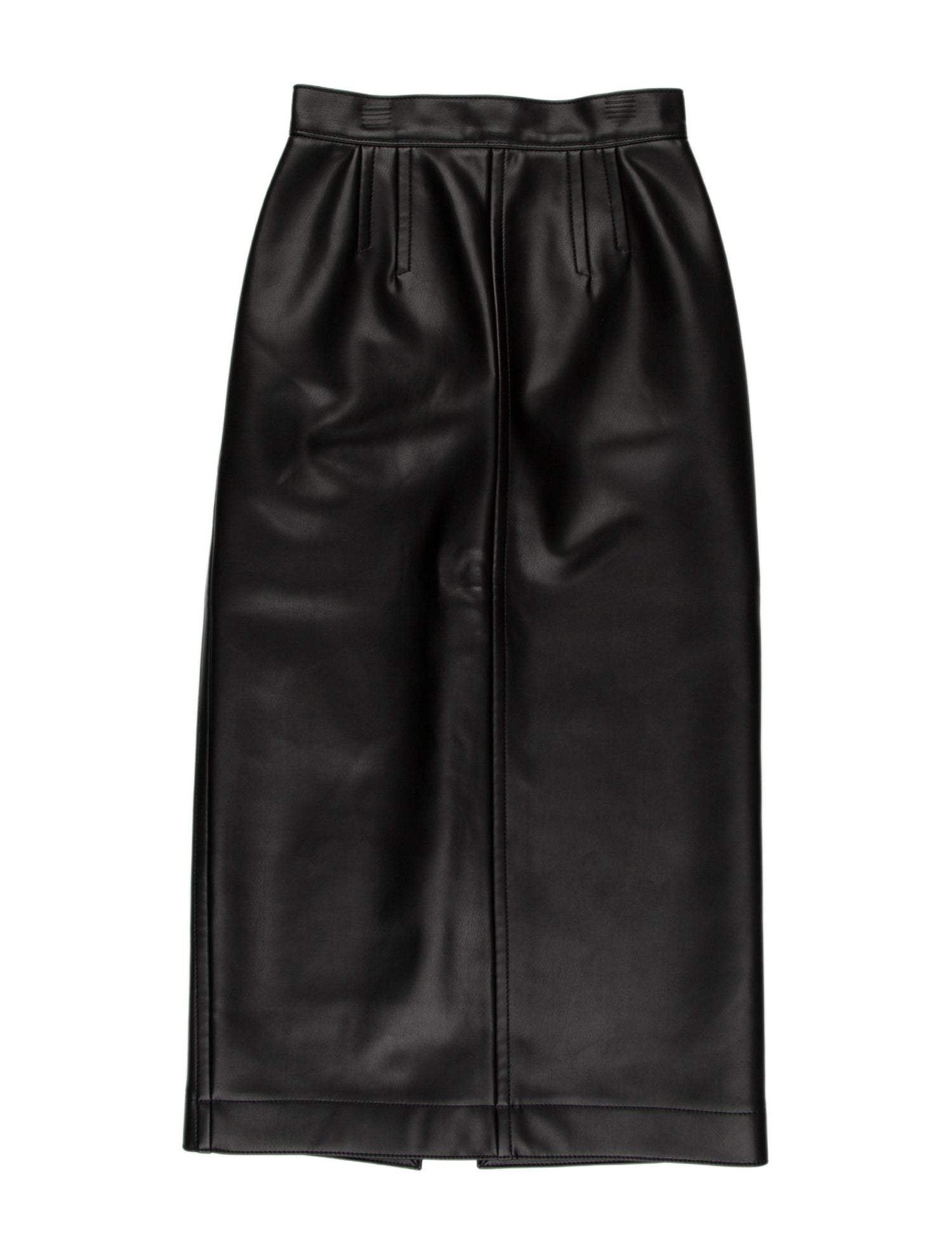 Philosophy di Lorenzo Serafini Leather Trim Embellishment Midi Length Skirt