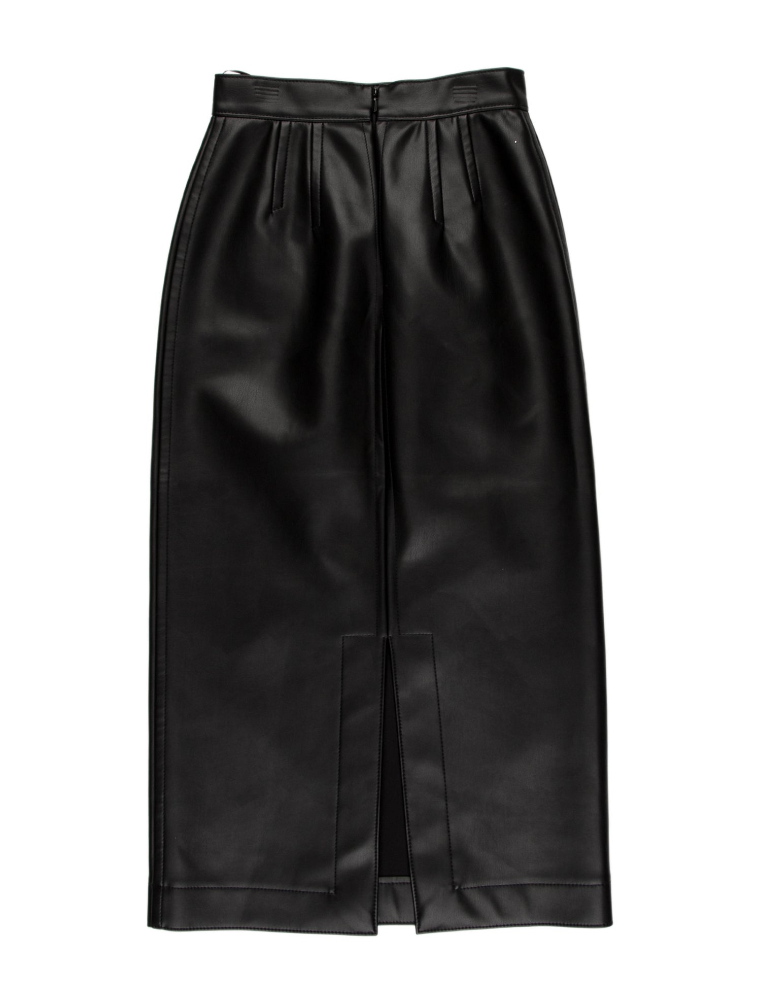 Philosophy di Lorenzo Serafini Leather Trim Embellishment Midi Length Skirt