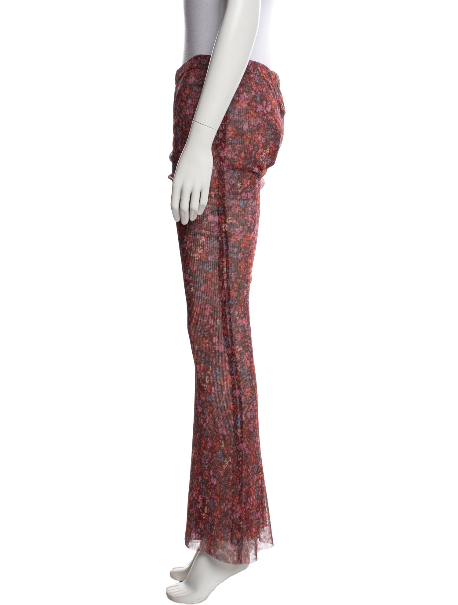 Philosophy di Lorenzo Serafini Printed Wide Leg Pants w/ Tags
