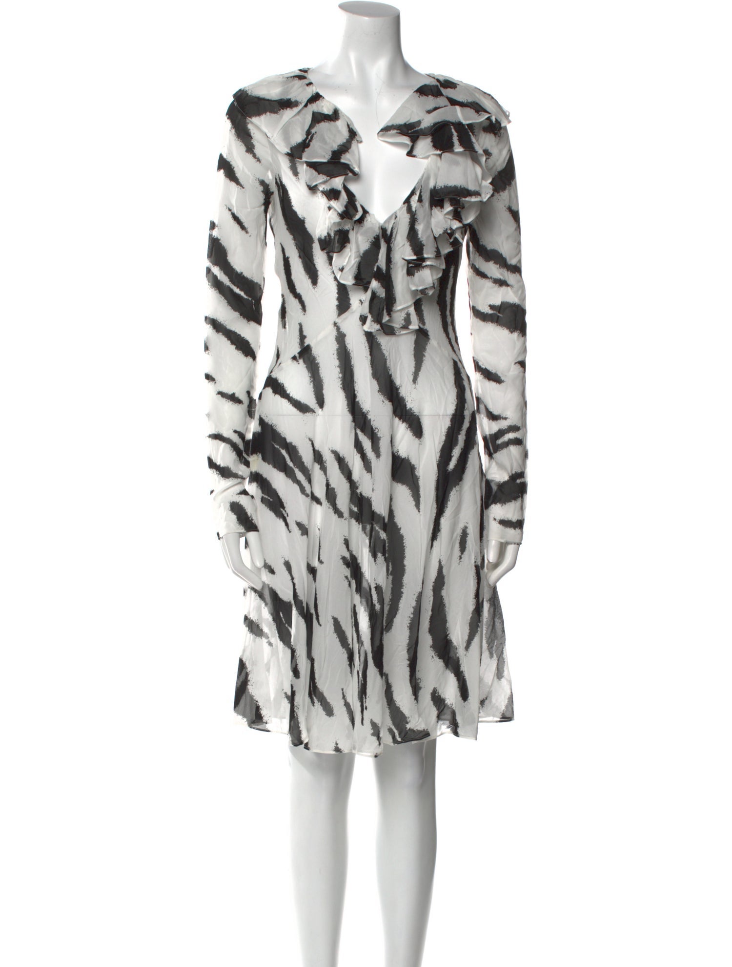 Philosophy di Lorenzo Serafini Printed Knee-Length Dress