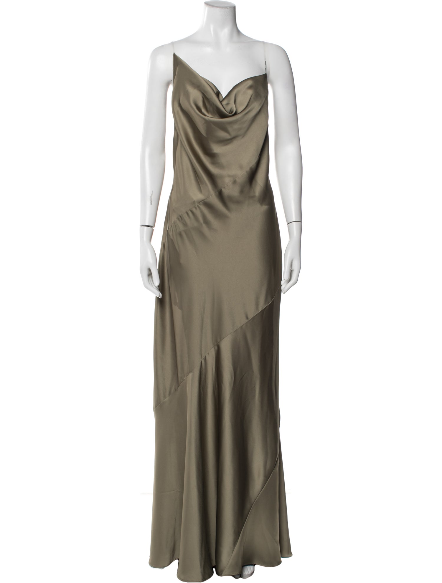 Philosophy di Lorenzo Serafini Cowl Neck Long Dress w/ Tags