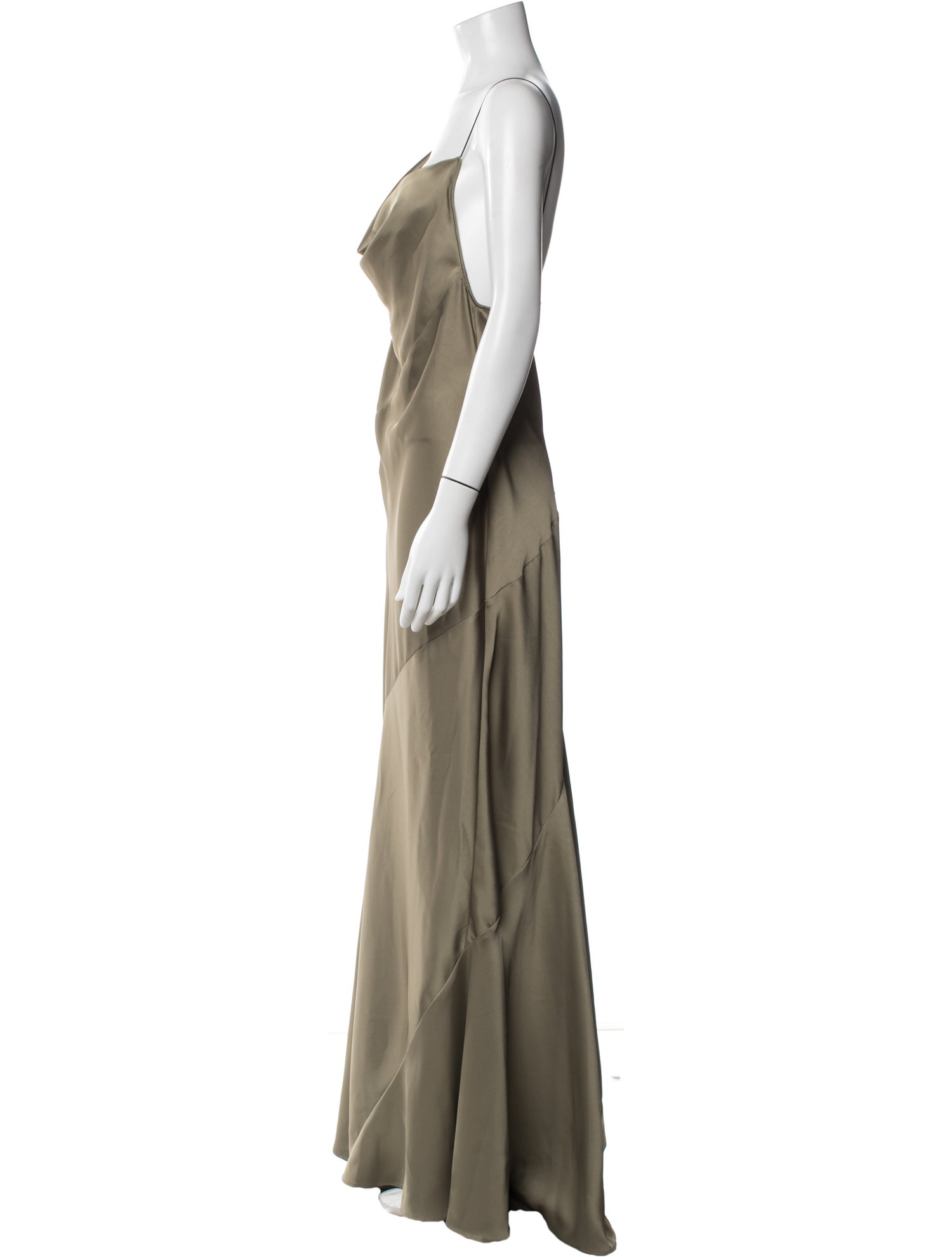 Philosophy di Lorenzo Serafini Cowl Neck Long Dress w/ Tags