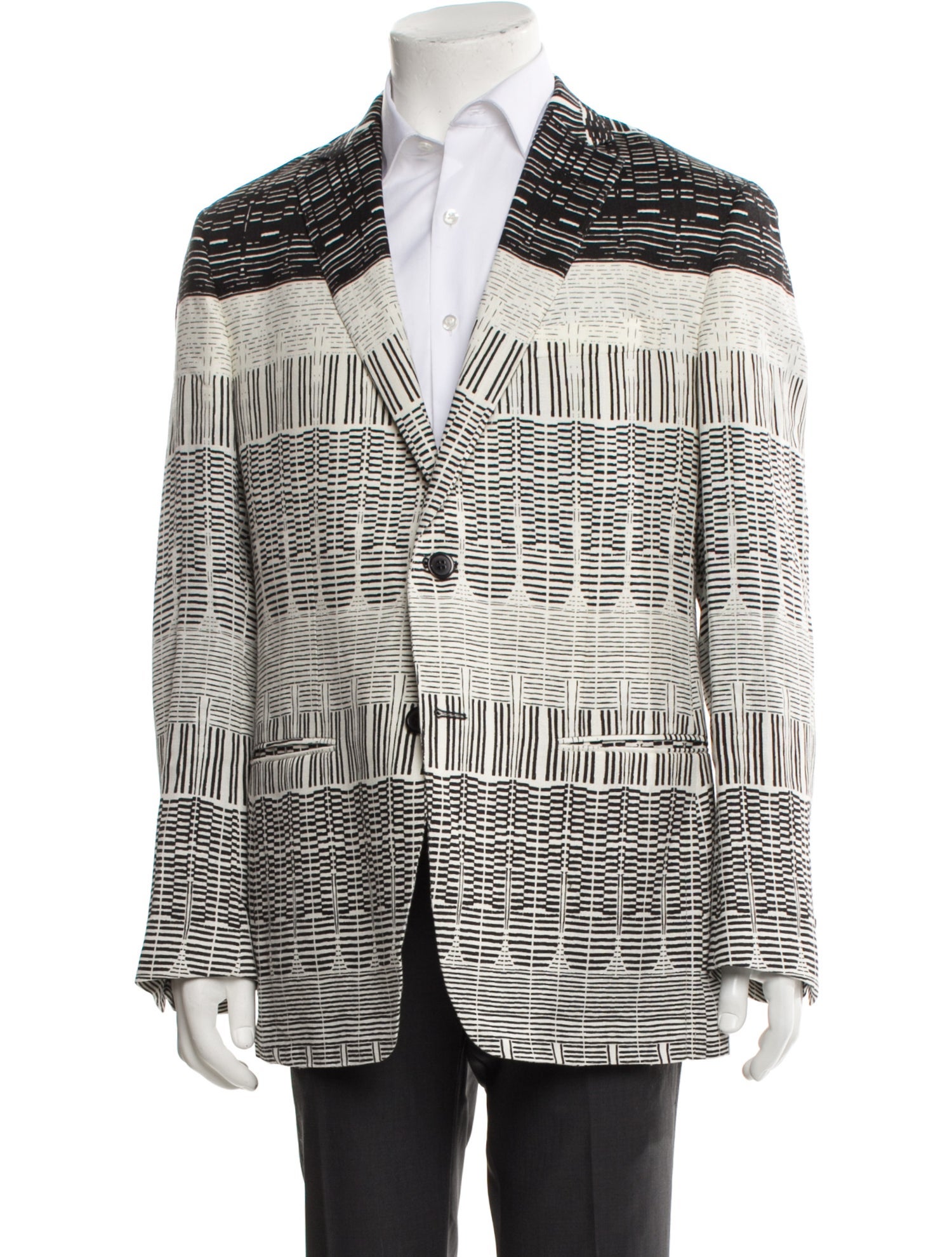 Phineas Cole Linen Patterned Blazer