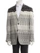 Phineas Cole Linen Patterned Blazer