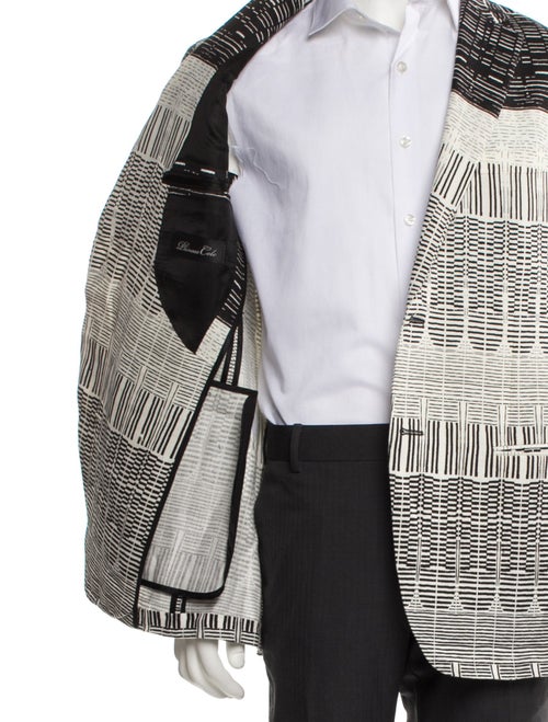 Phineas Cole Linen Patterned Blazer