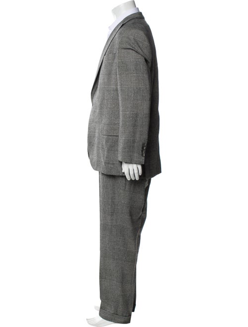 Phineas Cole Wool Plaid Print Two-Piece Suit