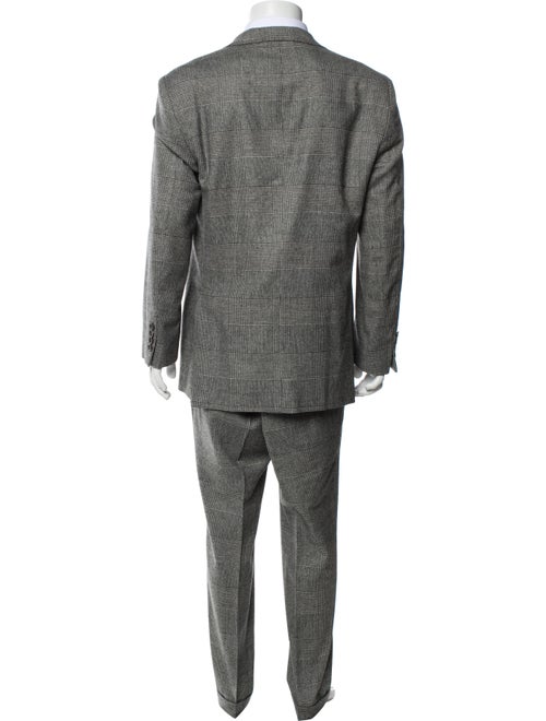 Phineas Cole Wool Plaid Print Two-Piece Suit