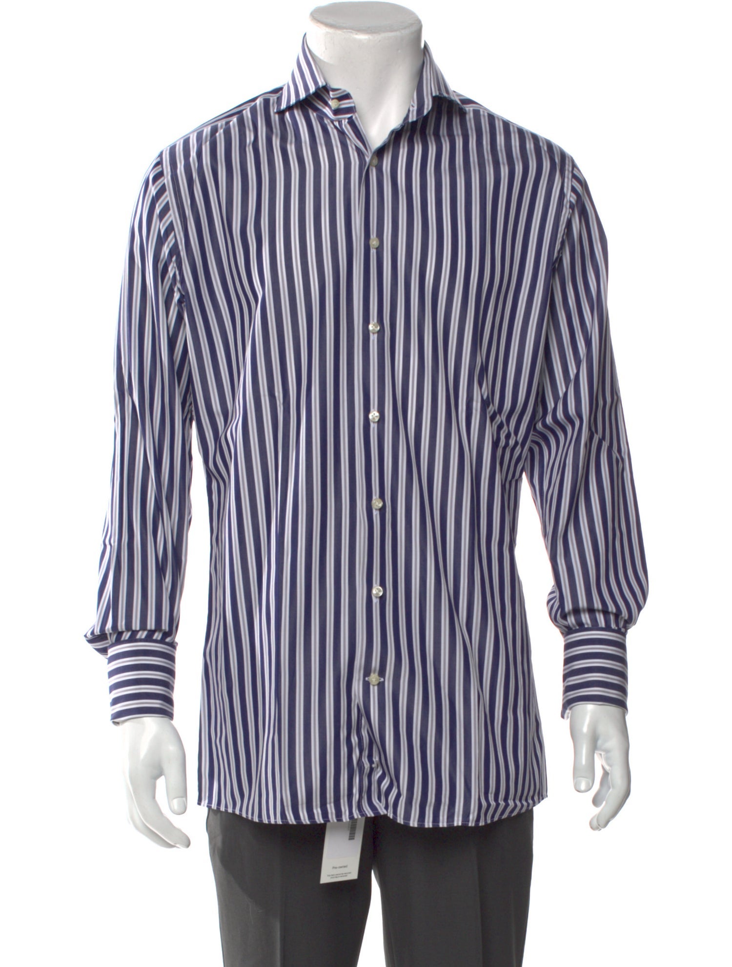 Phineas Cole Striped Long Sleeve Dress Shirt