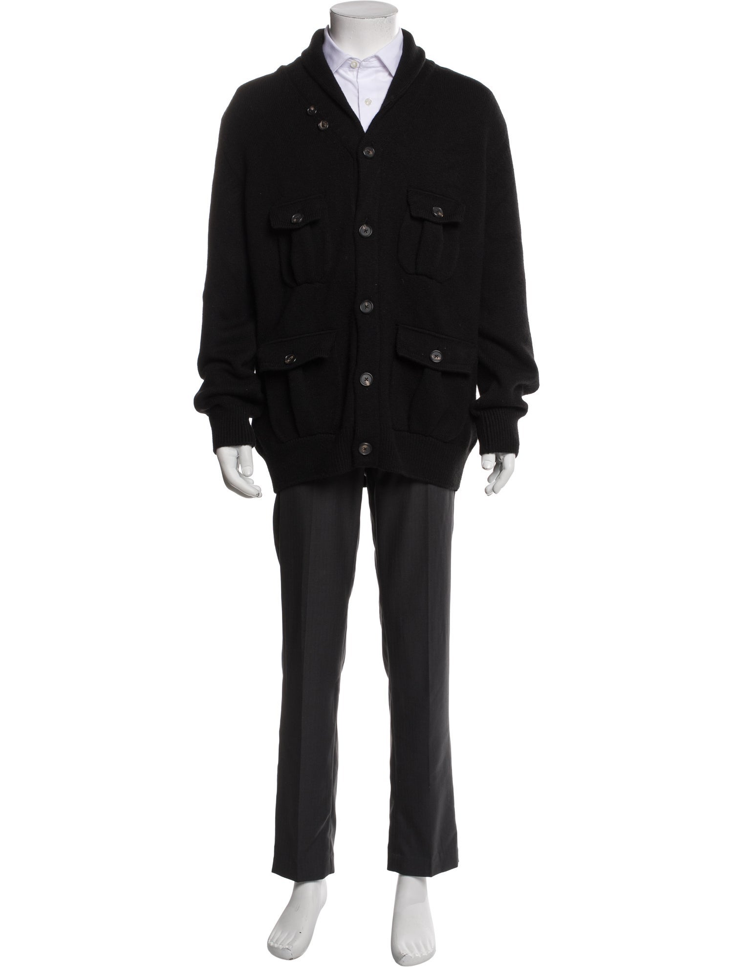 Phineas Cole Wool V-Neck Cardigan