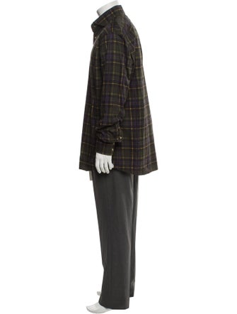 Phineas Cole Plaid Print Long Sleeve Shirt