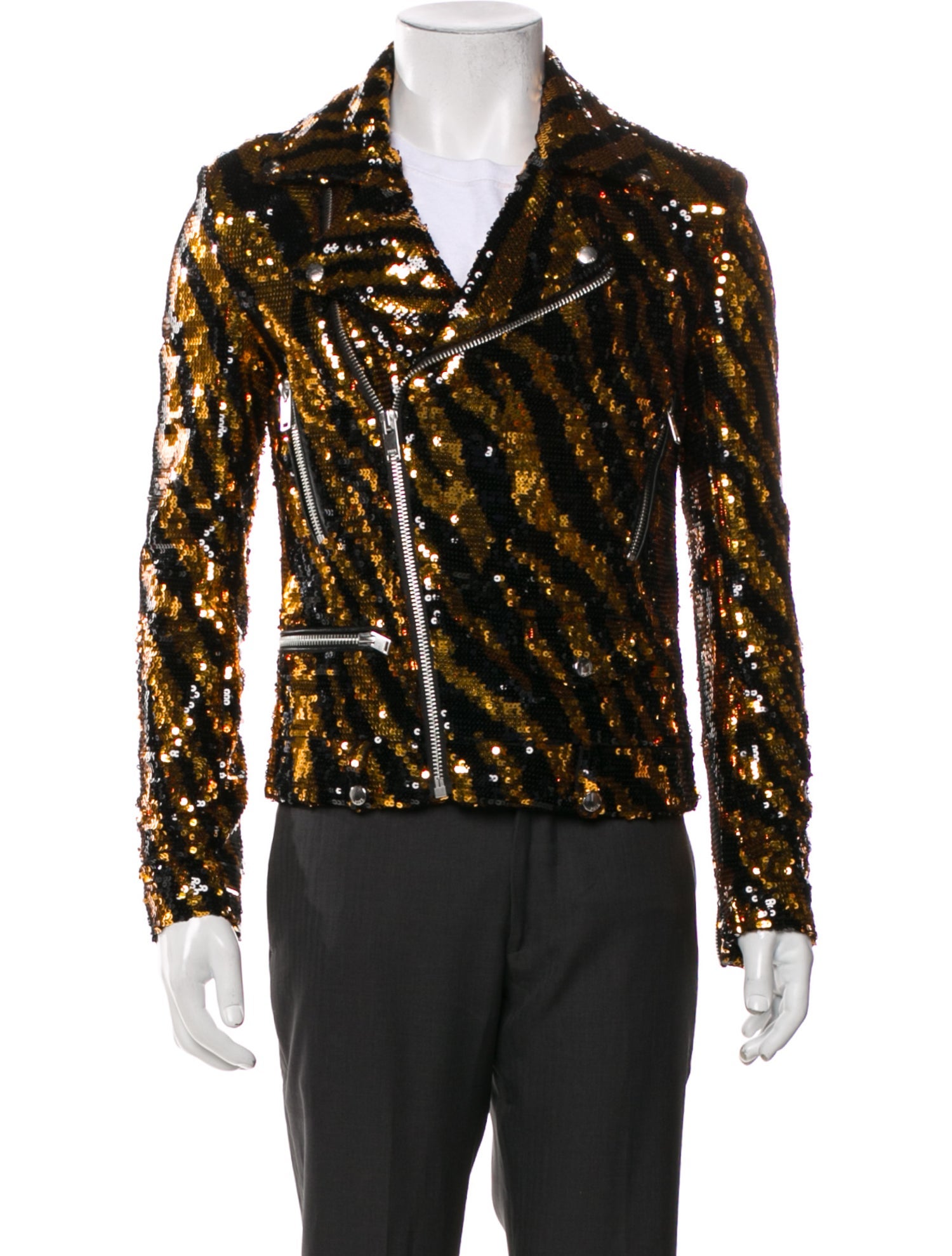 Phix Animal Print Moto Jacket