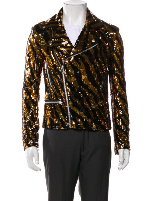 Phix Animal Print Moto Jacket