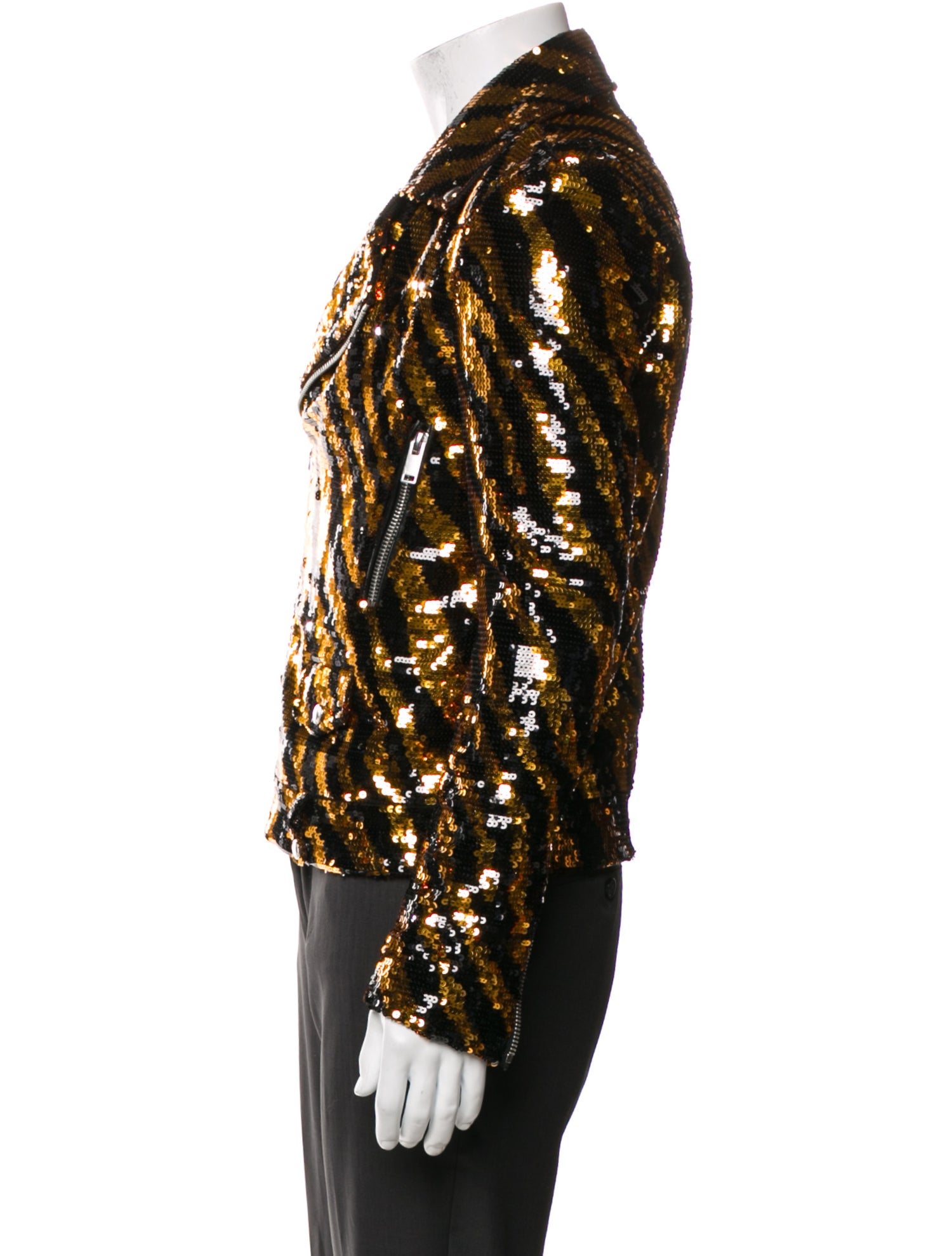 Phix Animal Print Moto Jacket