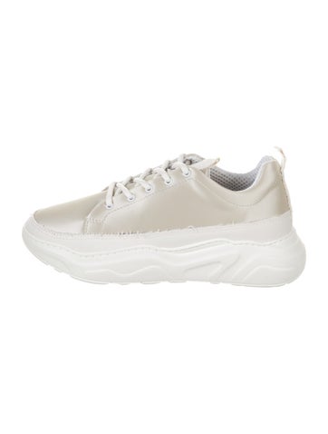 Phileo Sneakers Satin Raw-Edge Trim 5
