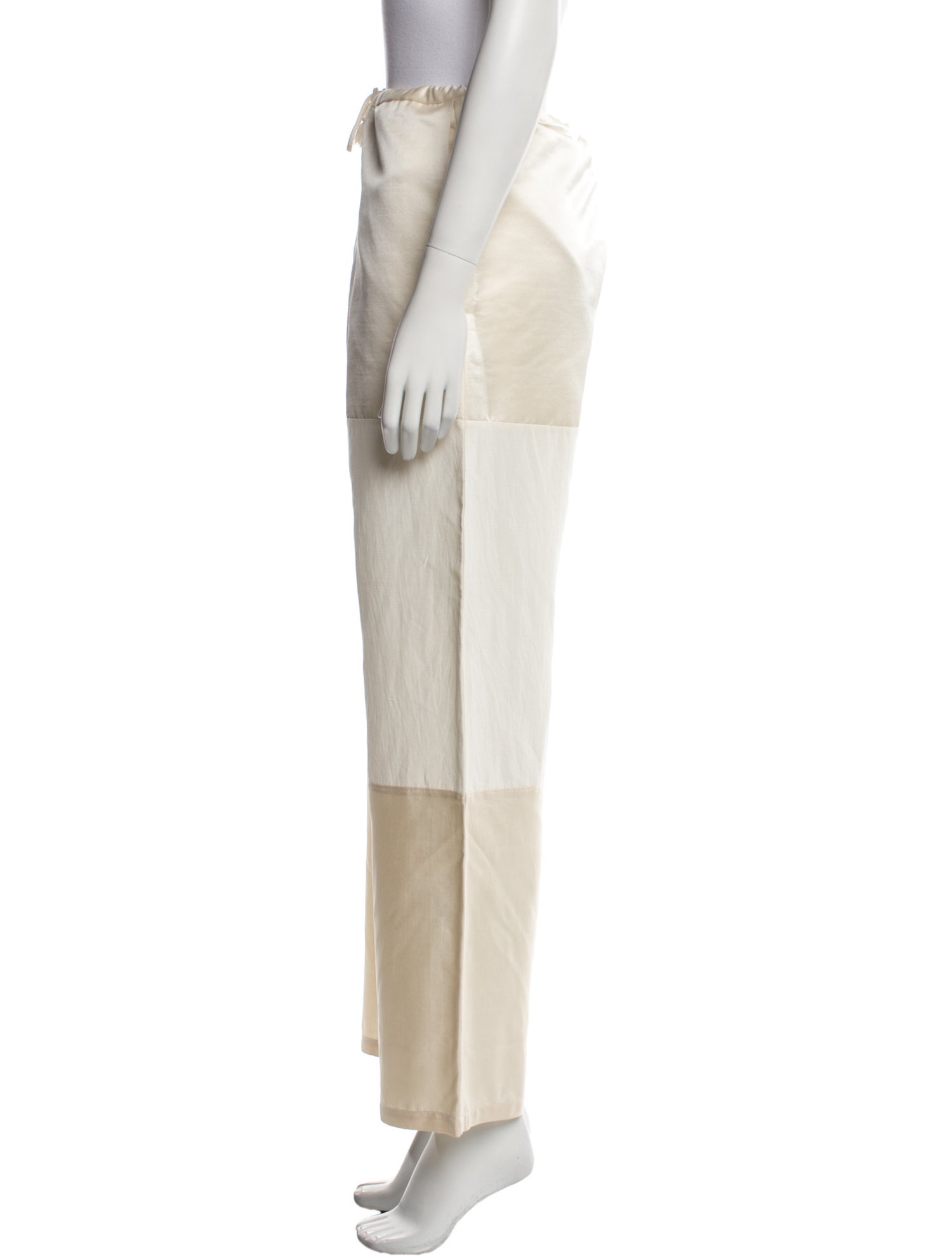 Phoebe English Silk Wide Leg Pants