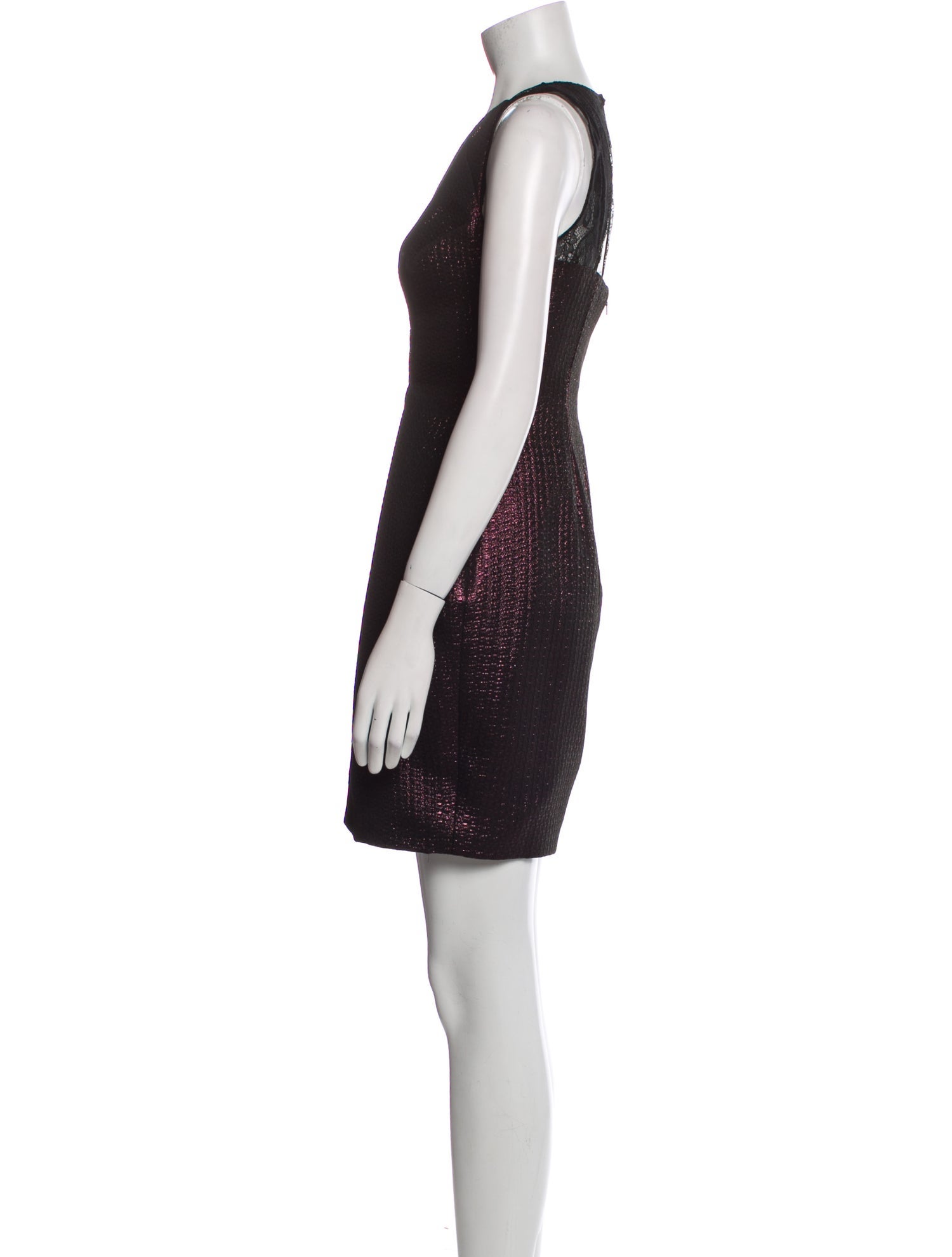 Phoebe English V-Neck Mini Dress