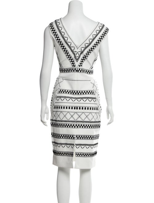 PH15 Printed Knee-Length Dress