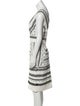 PH15 Striped Knee-Length Dress