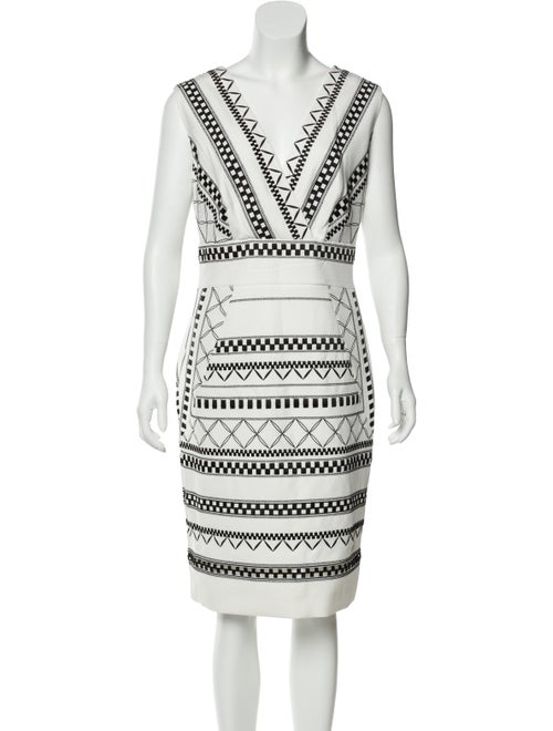 PH15 Printed Knee-Length Dress