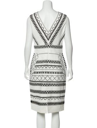 PH15 Printed Knee-Length Dress