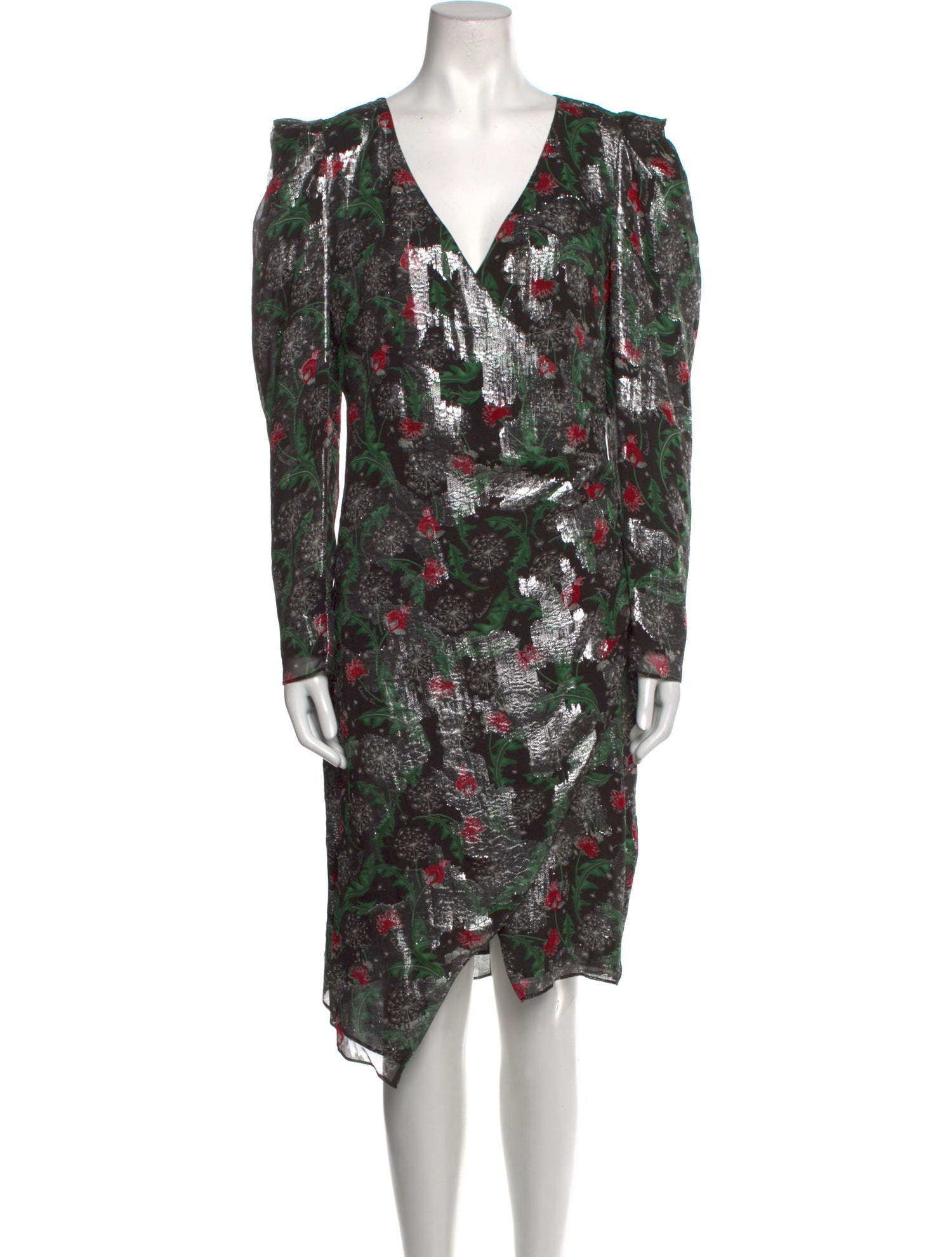 Patrizia Pepe Silk Knee-Length Dress