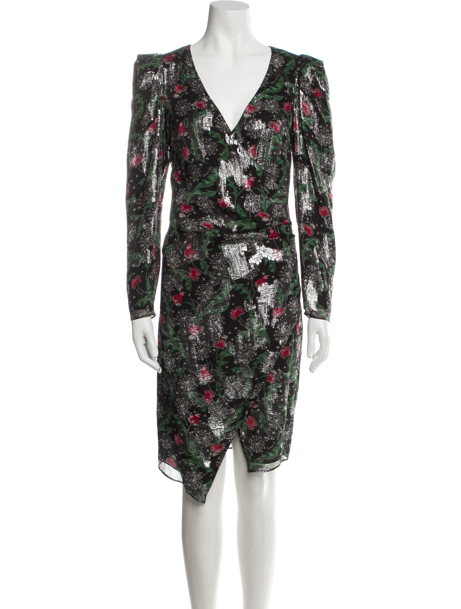 Patrizia Pepe Silk Knee-Length Dress w/ Tags