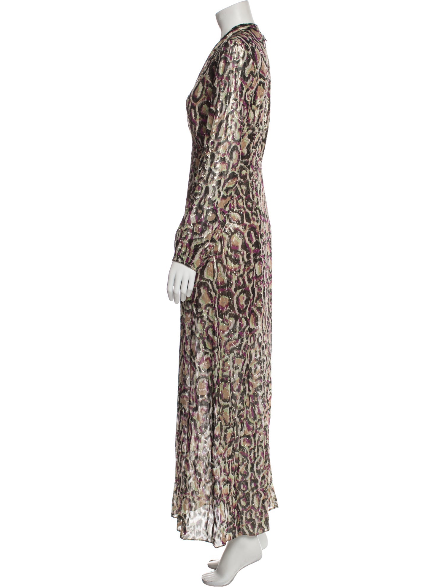 Patrizia Pepe Silk Long Dress