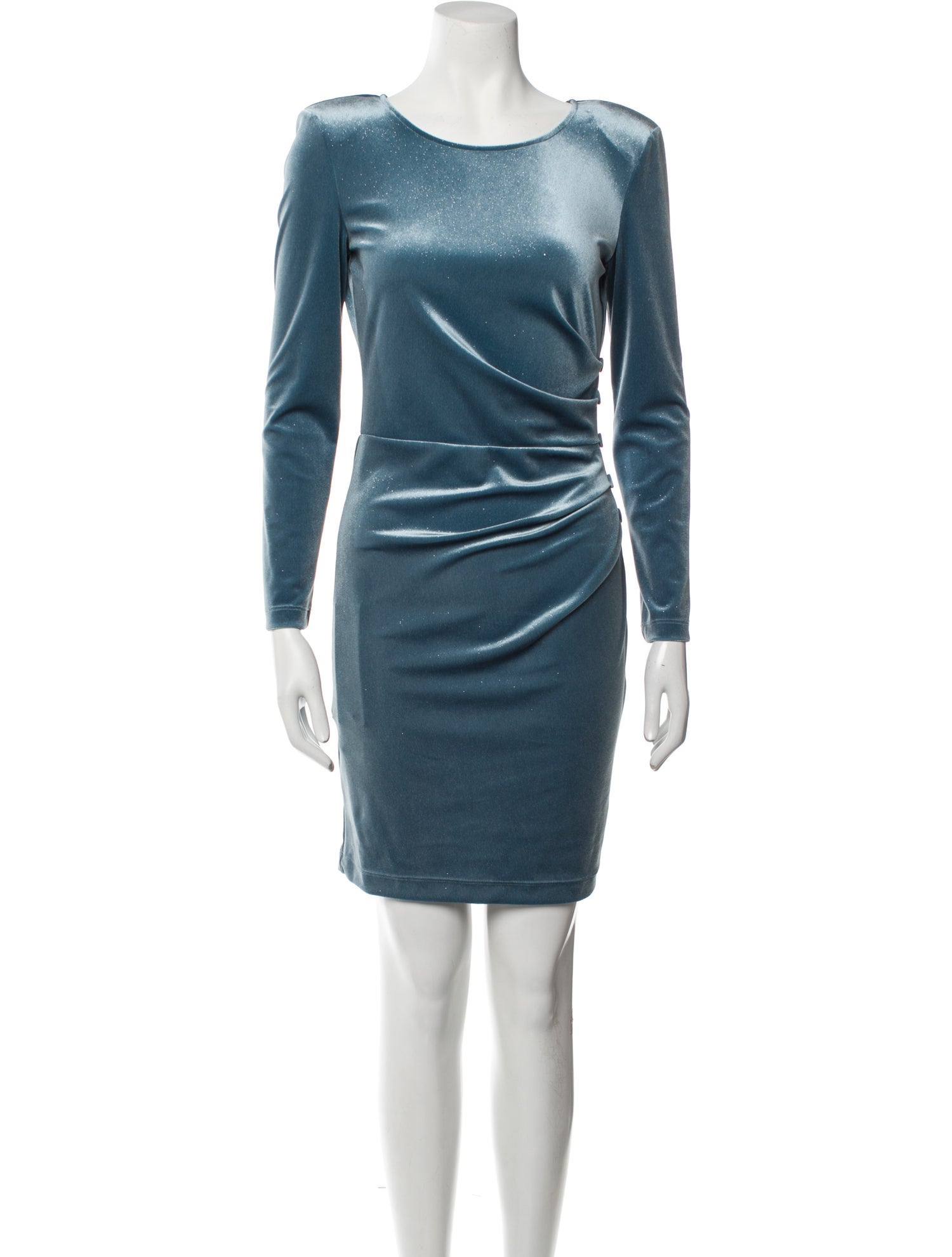 Patrizia Pepe Bateau Neckline Mini Dress