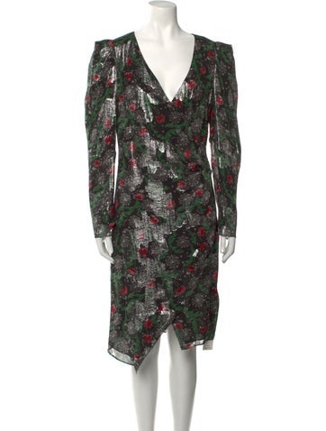 Patrizia Pepe Dresses Silk Midi Length Dress Us6, It42 | M