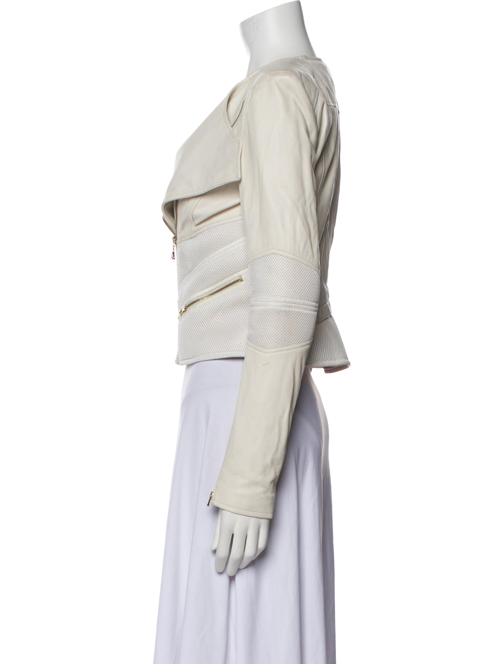 Patrizia Pepe Leather Biker Jacket