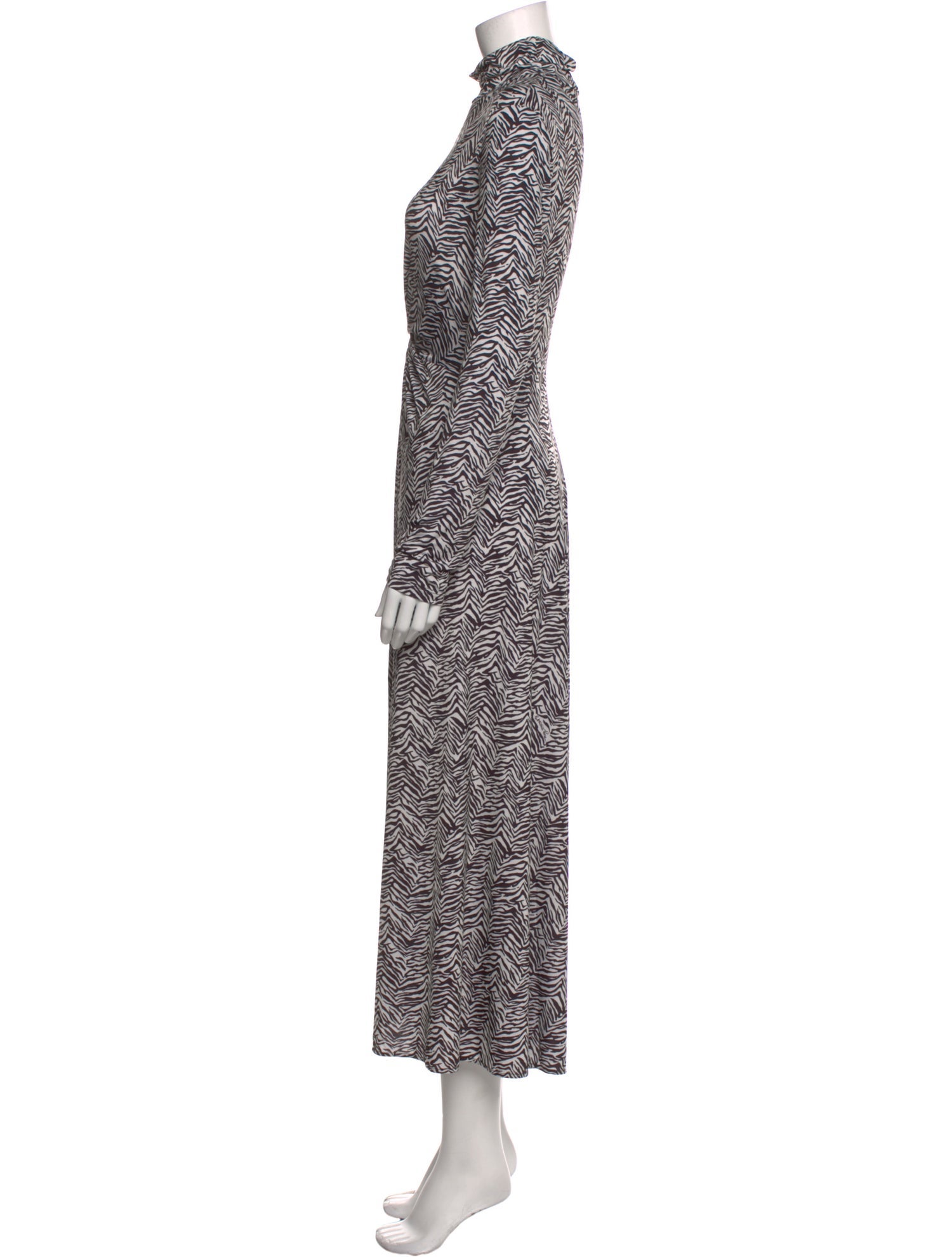 Patrizia Pepe Printed Long Dress