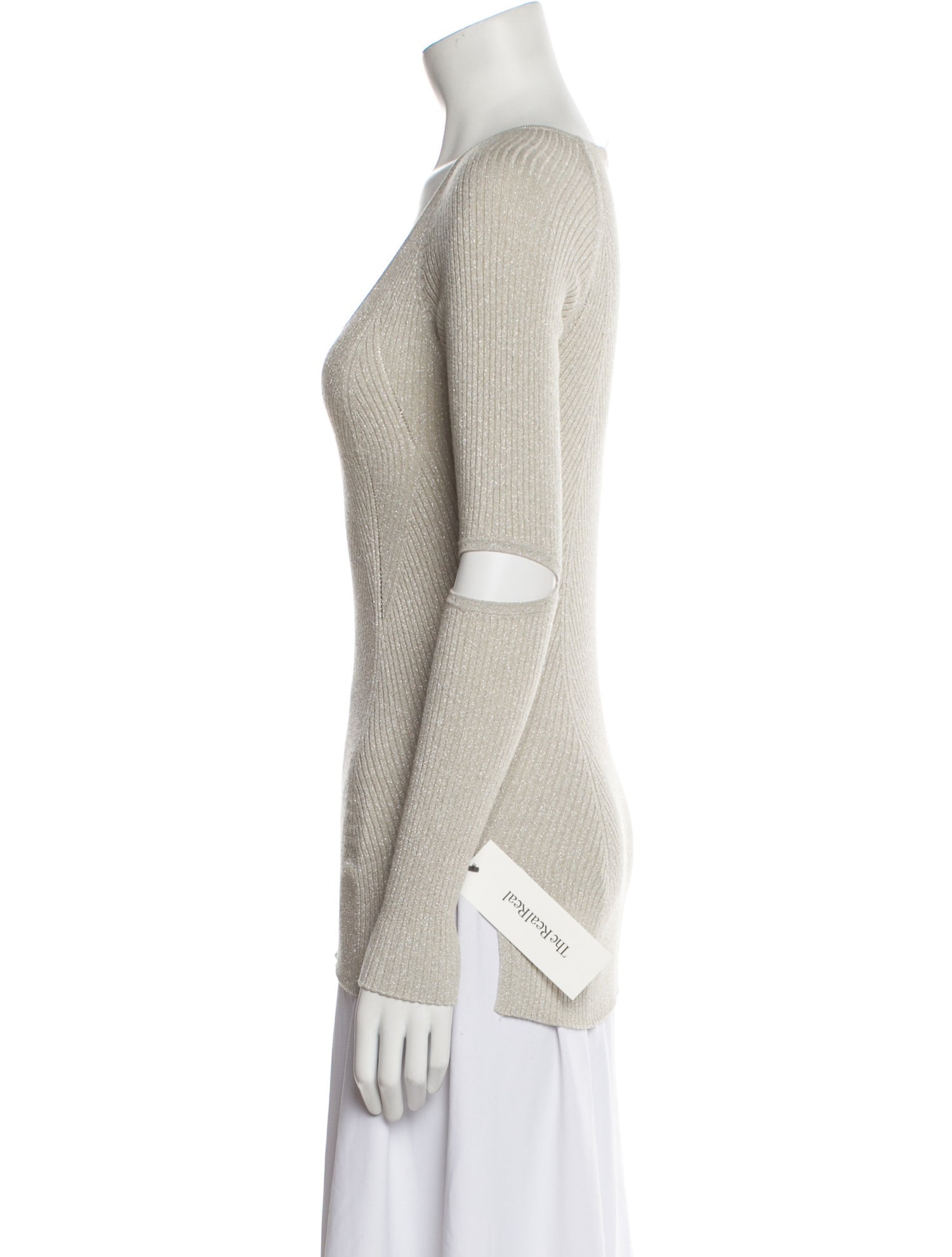 Patrizia Pepe Scoop Neck Sweater