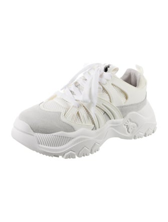 Patrizia Pepe Leather Chunky Sneakers