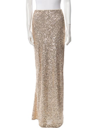 Patrizia Pepe Sequin Long Skirt