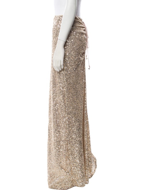 Patrizia Pepe Sequin Long Skirt
