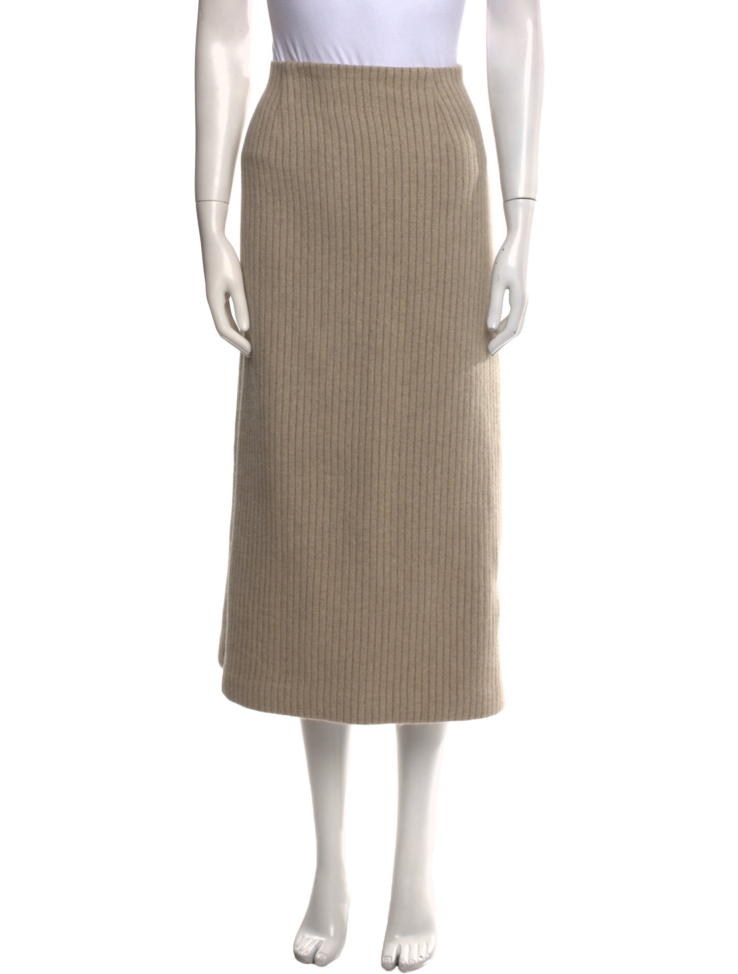 Piacenza Angora Midi Length Skirt