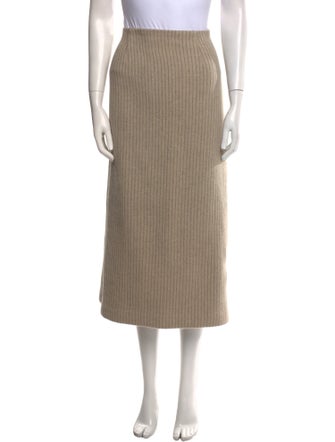 Piacenza Angora Midi Length Skirt