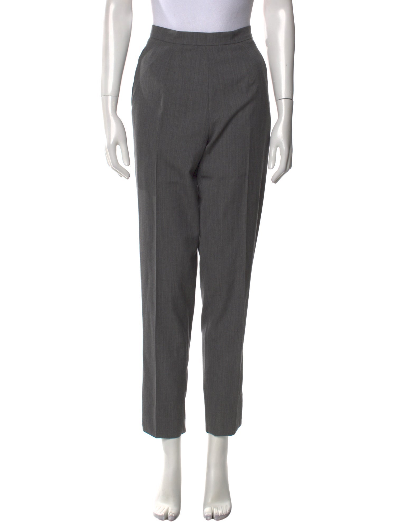 Piacenza Virgin Wool Straight Leg Pants