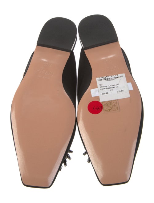 Piferi Satin Crystal Embellishments Mules
