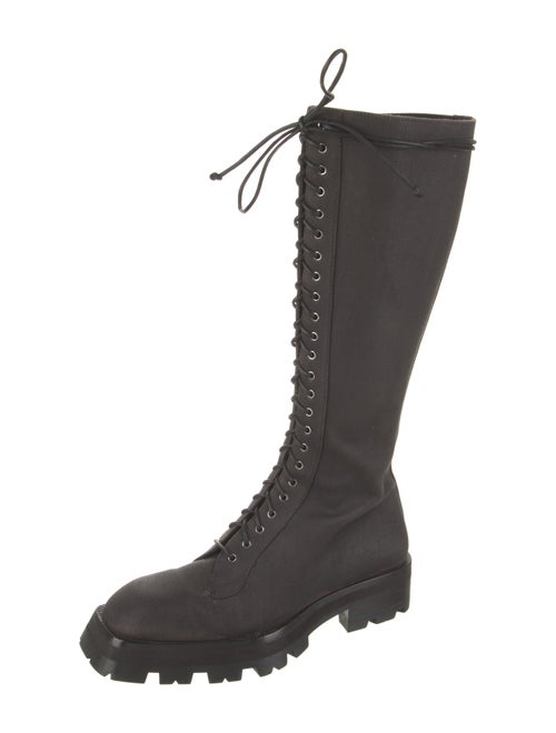 Piferi Denim Lace-Up Boots