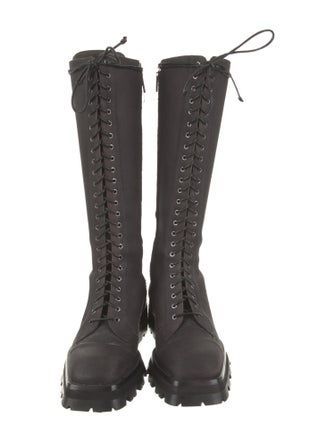 Piferi Denim Lace-Up Boots